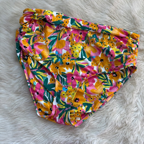 Anne Cole Floral High Waisted Bikini Set - Picture 6 of 9